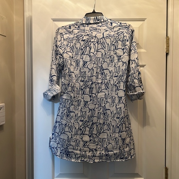 Jean-Pierre Klifa Paris Brittany tunic top rabbit - Picture 5 of 6